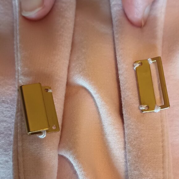 Lane Bryant Size 22 Double Breasted The Bryant Blazer Pink Ponte Knit - Picture 8 of 15